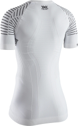 X-Bionic WOMEN Invent 4.0 LT Shirt SH SL arctic white/dolomite grey kurzarm Shirt