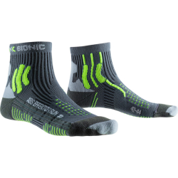 X-Socks Effektor 4.0 Running Unisex charcoal/effektor turquoise Socken