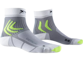 X-SOCKS Bike Pro mid arctic white/dolomite grey