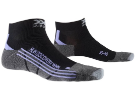 X-SOCKS Women Run Discovery 4.0 black/stone grey melange