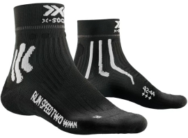 X-SOCKS Women Run Speed two 4.0 opal black/arctic white