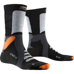 X-SOCKS X-Country Race 4.0 black/stone grey melange Socken