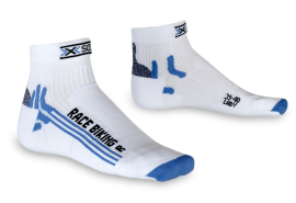 X-Socks Bike Racing Lady X20324 white/sky blue Socken