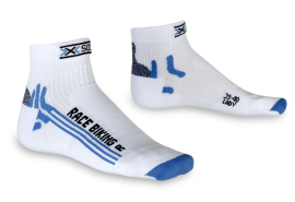 X-Socks Bike Racing Lady X20324 white/sky blue Socken