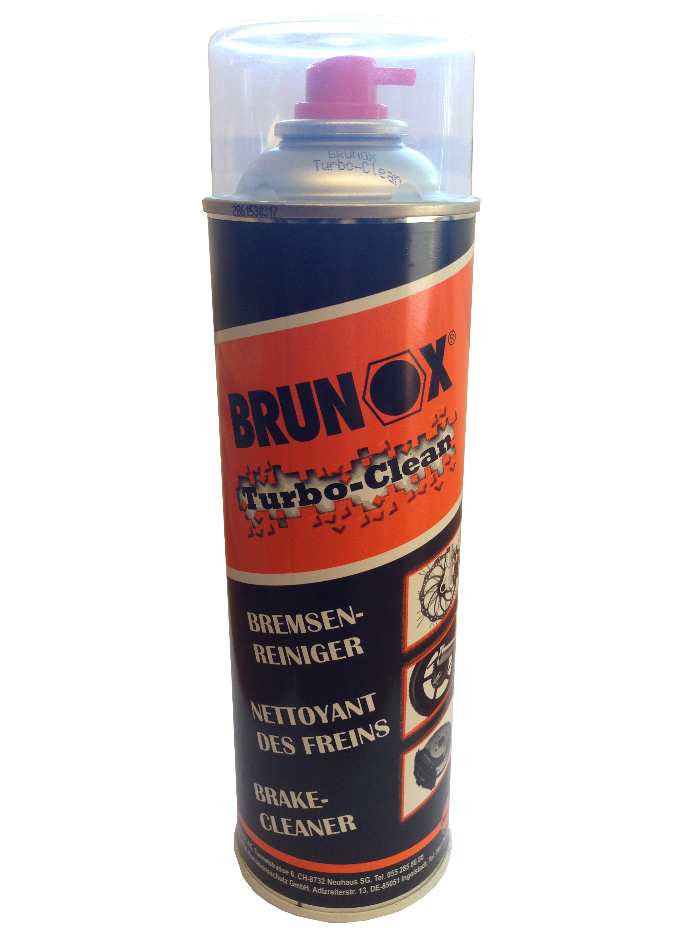 Brunox Turbo-Clean Bremsreiniger 500ml , Veloteile, Velo  Ersatzteile, Biketeile, Bike Ersatzteile, Rennradteile, Rennrad,  Velozubehör, Cycle Store, Veloshop, Fahrradshop, Bikeshop, Rennveloshop,  Veloreiniger, Bikereiniger, Velocomputer