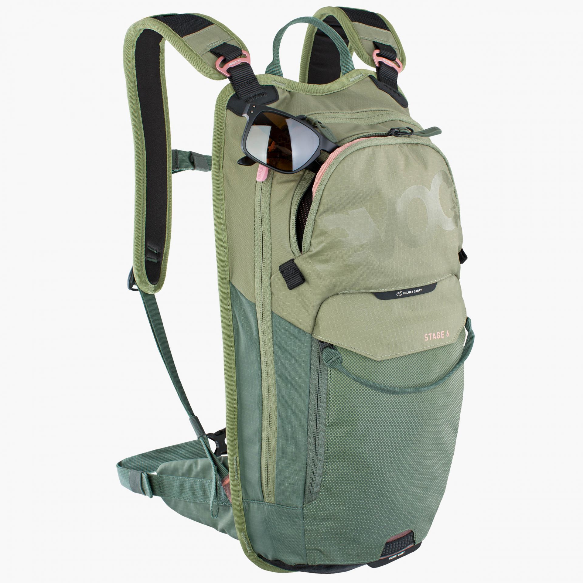 Evoc Stage 6 Rucksack inkl. 2l Trinkblase light olive olive