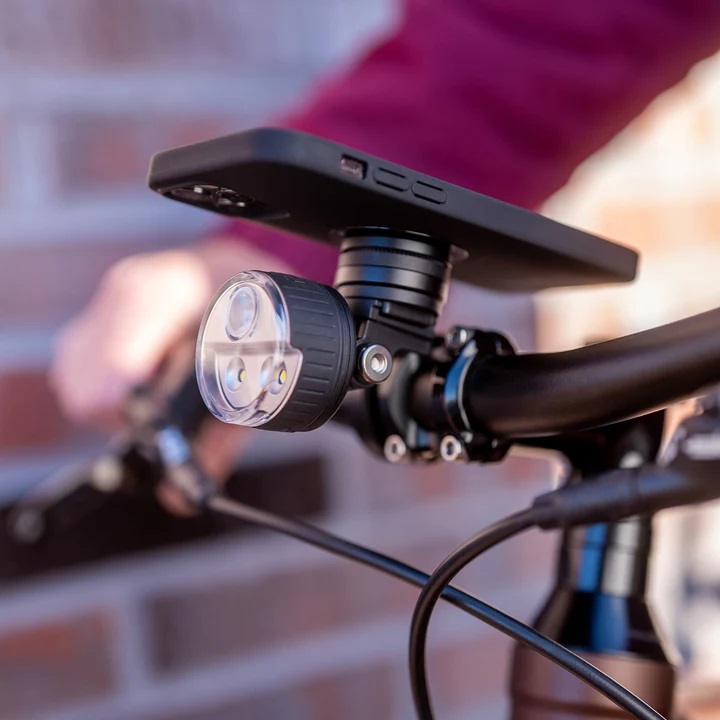 Motorrad Fahrrad Lenker Halterung Kamera Halterung Adapter (Schwarz)