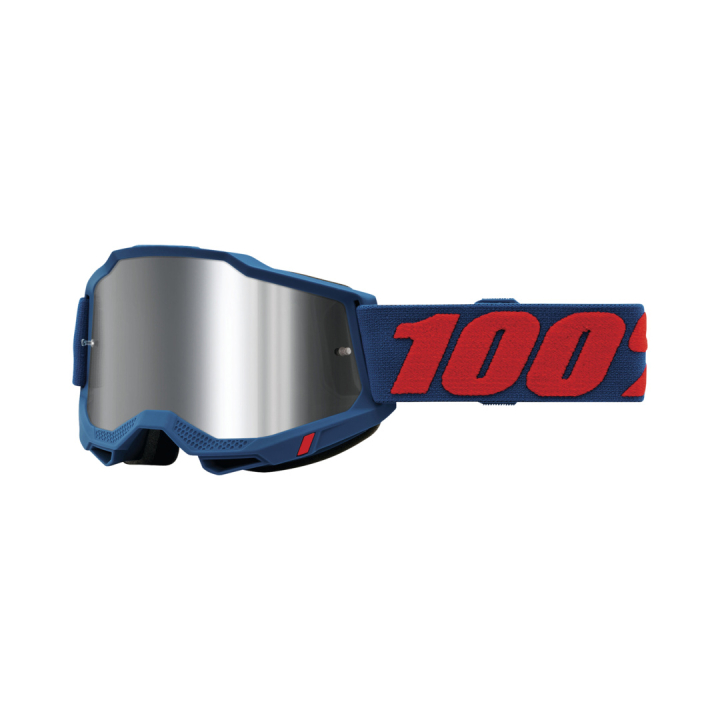 100% Accuri 2 Odeon Mirror Silver Goggles