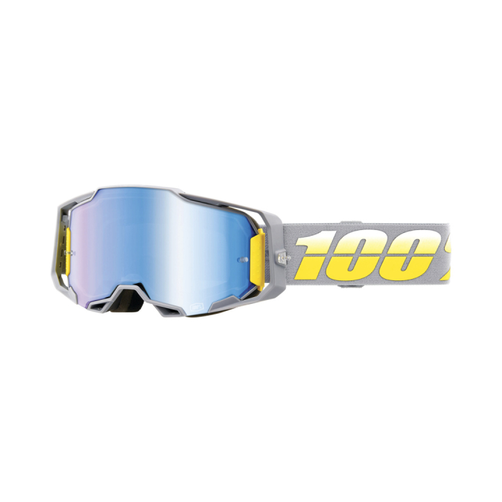 100% Armega Complex Mirror Blue Goggles