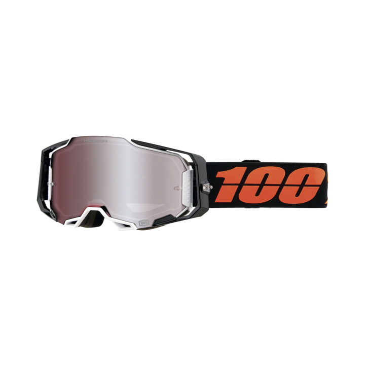 100% Armega HiPER Blacktail Mirror Silver Goggles