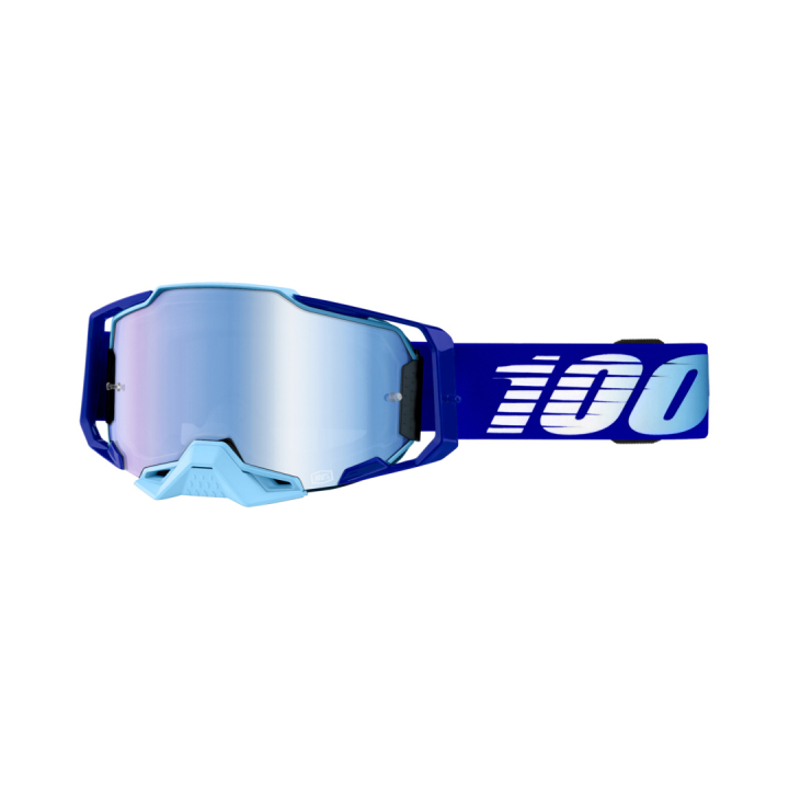 100% Armega Royal Mirror Blue Goggles