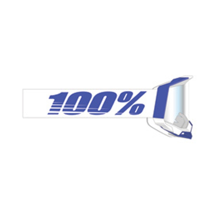 100% Racecraft 2 Isola Mirror Silver Goggles