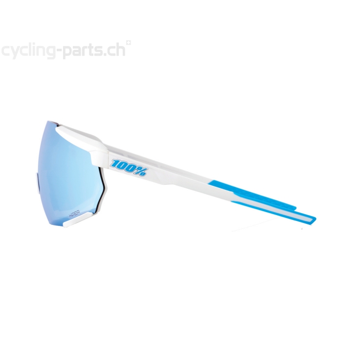 100% Racetrap 3.0 Movistar Team White-HiPER Blue Brille