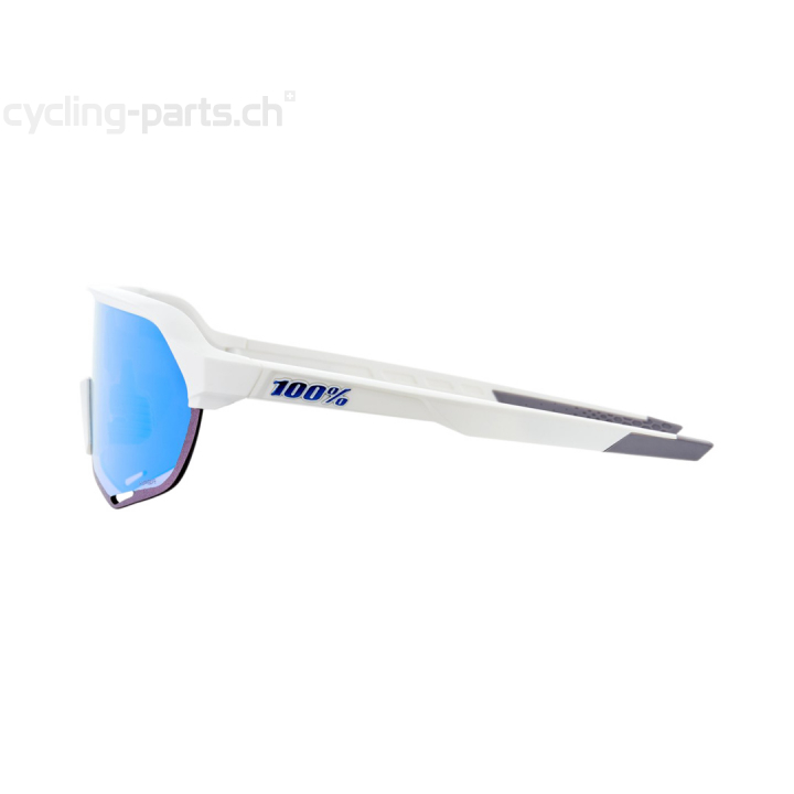 100% S2 matte white Brille