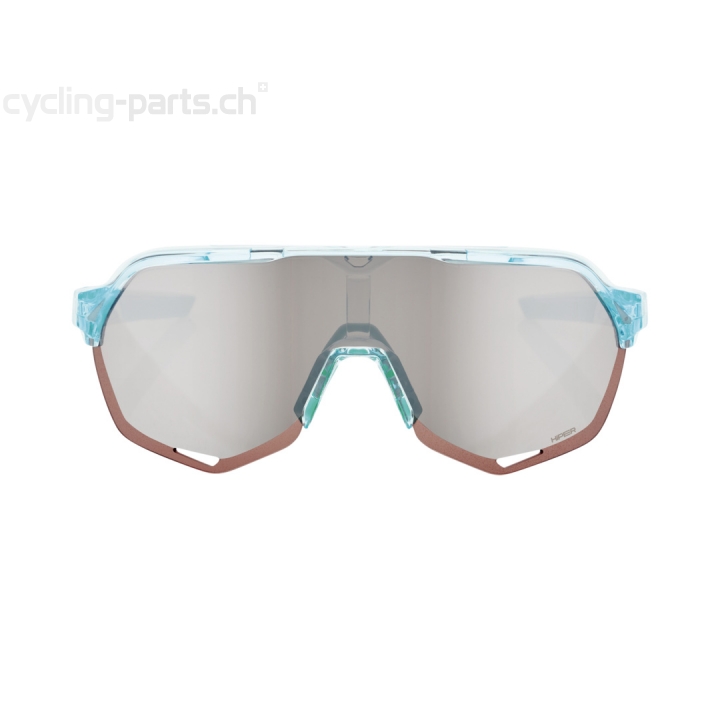 100% S2 Polished Translucent Mint-HiPER Silver Brille