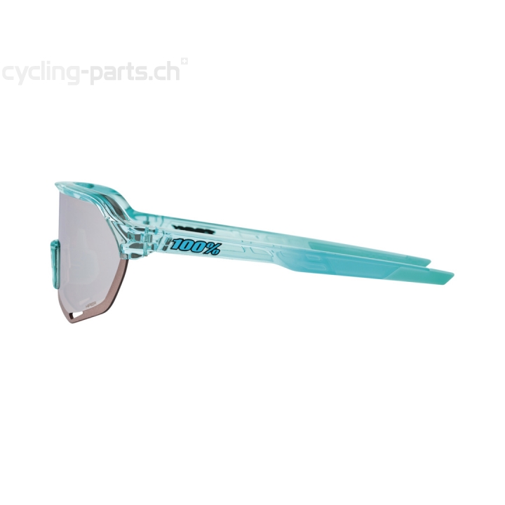 100% S2 Polished Translucent Mint-HiPER Silver Brille