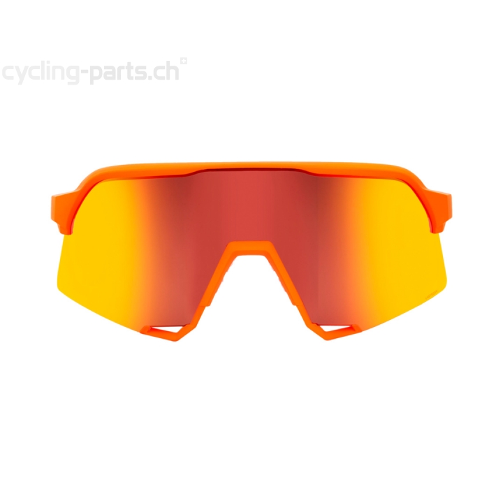 100% S3 Soft Tact Neon Orange-HiPER Red Brille