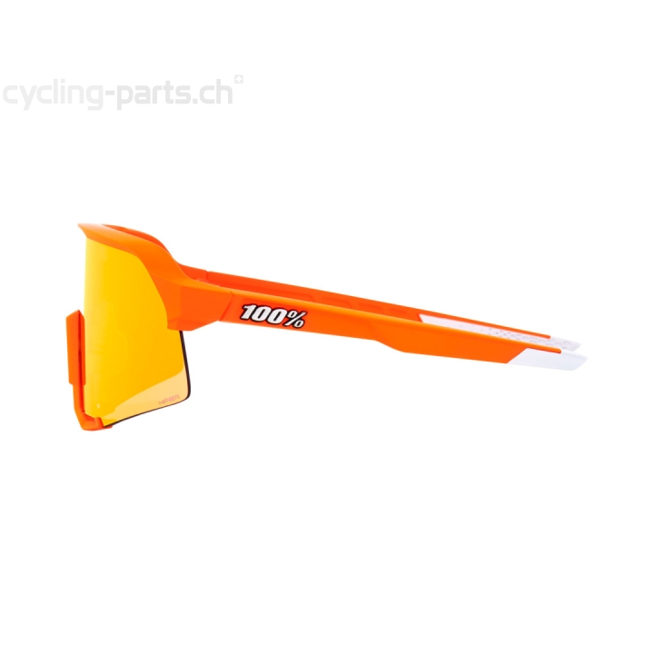 100% S3 Soft Tact Neon Orange-HiPER Red Brille