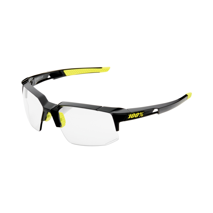 100% Speedcoupe gloss black-Photochromic Brille