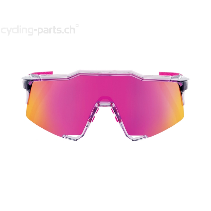 100% Speedcraft Polished Translucent Grey-Purple Brille