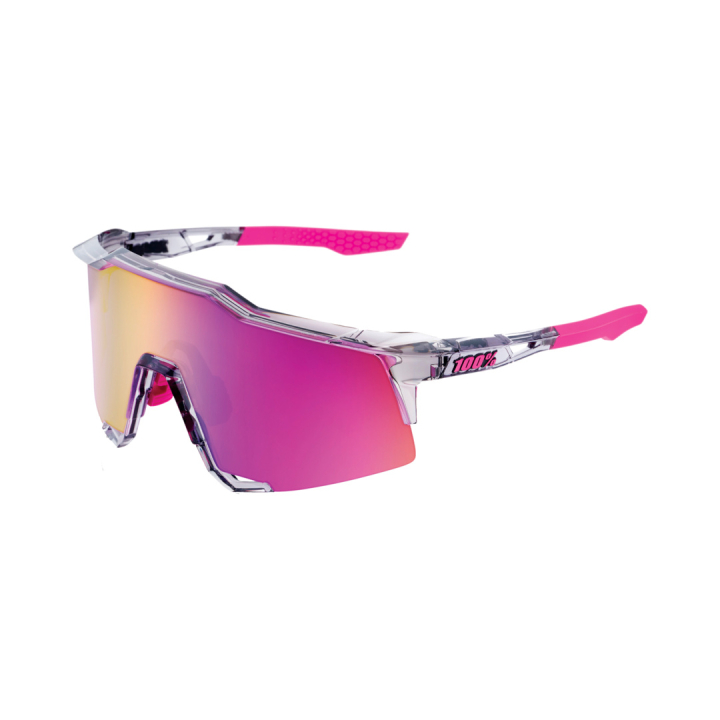 100% Speedcraft Polished Translucent Grey-Purple Brille