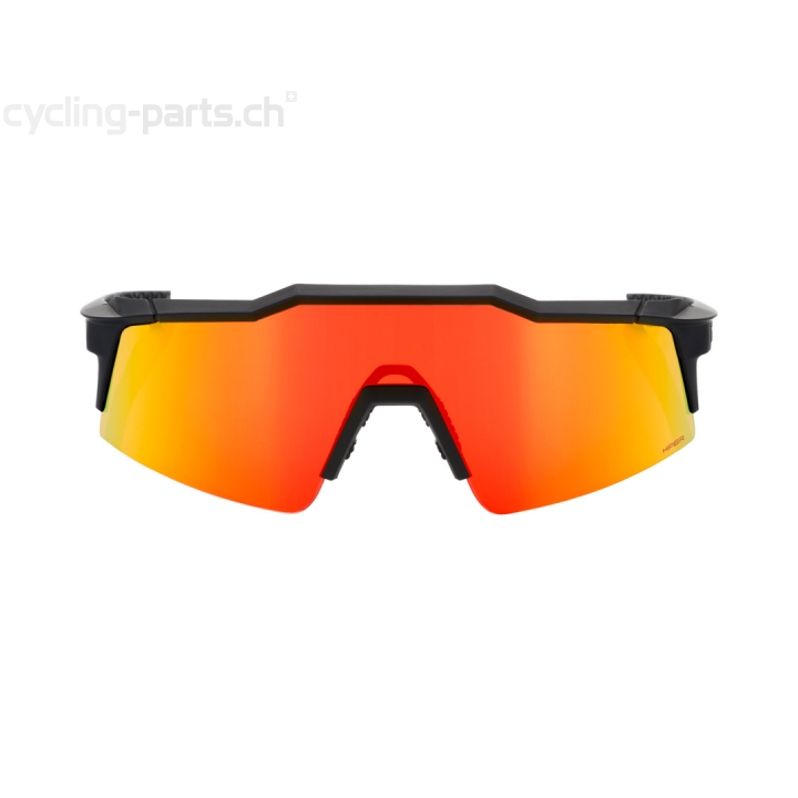 100% Speedcraft SL Soft Tact Black-HiPER red Brille