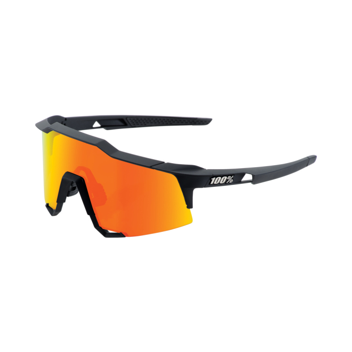 100% Speedcraft Tall Soft Tact Black-HiPER Red Brille