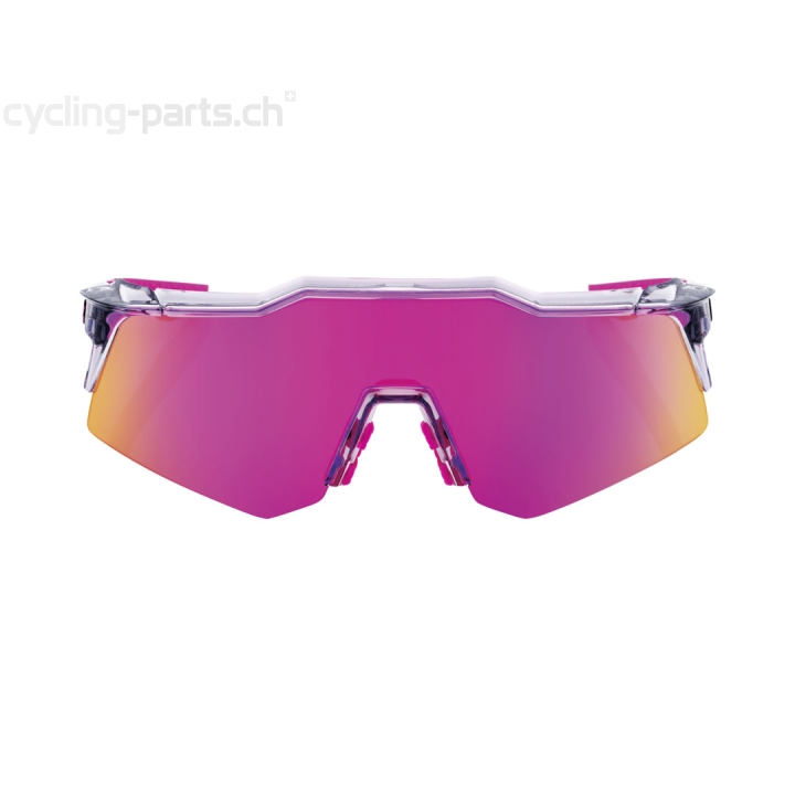 100% Speedcraft XS Polished Translucent Grey-Purple Brille