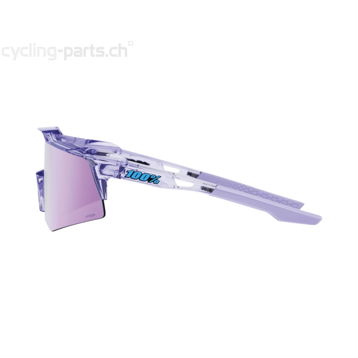 100% Speedcraft XS Polished Translucent Lavender-HiPER Lavender Brille