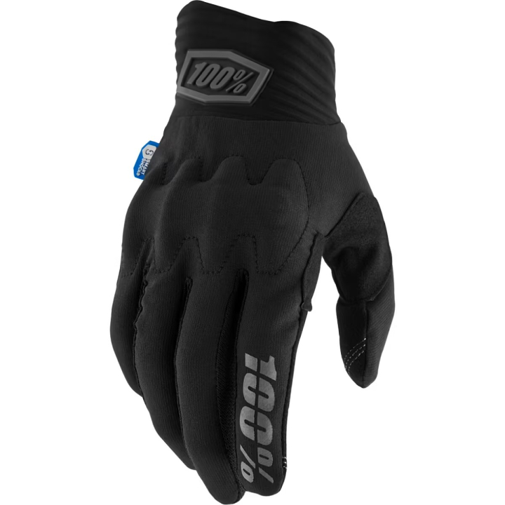 100% COGNITO Smart Shock black Handschuhe