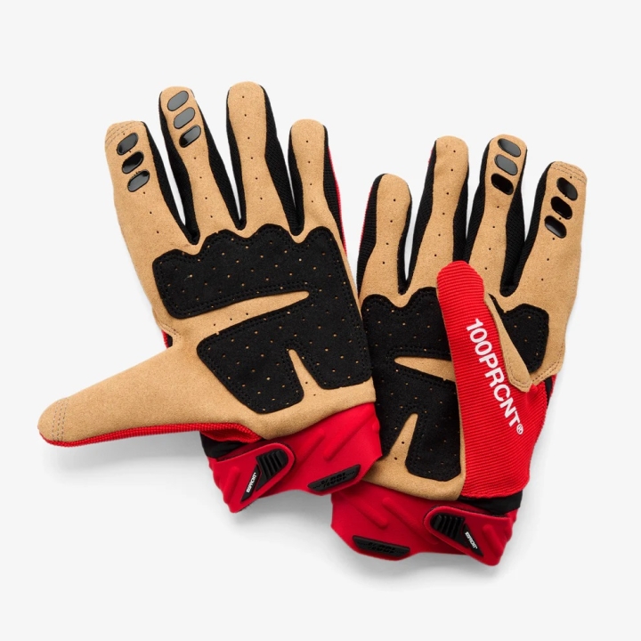 100% Airmatic 2 red/black Handschuhe