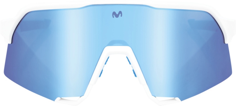 100% S3 Movistar Team White-HiPER Blue Brille