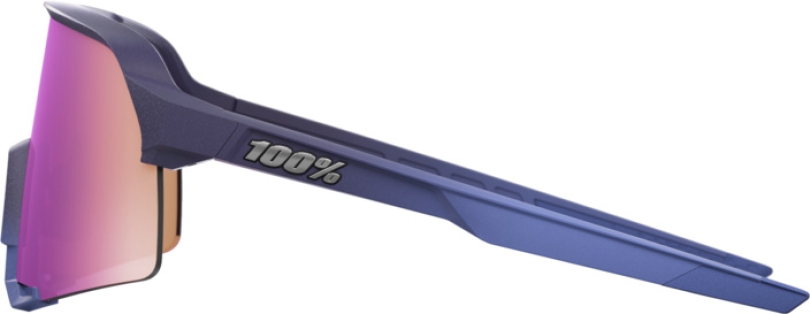 100% S3 Satin Storm Metallic - Purple Mirror Brille