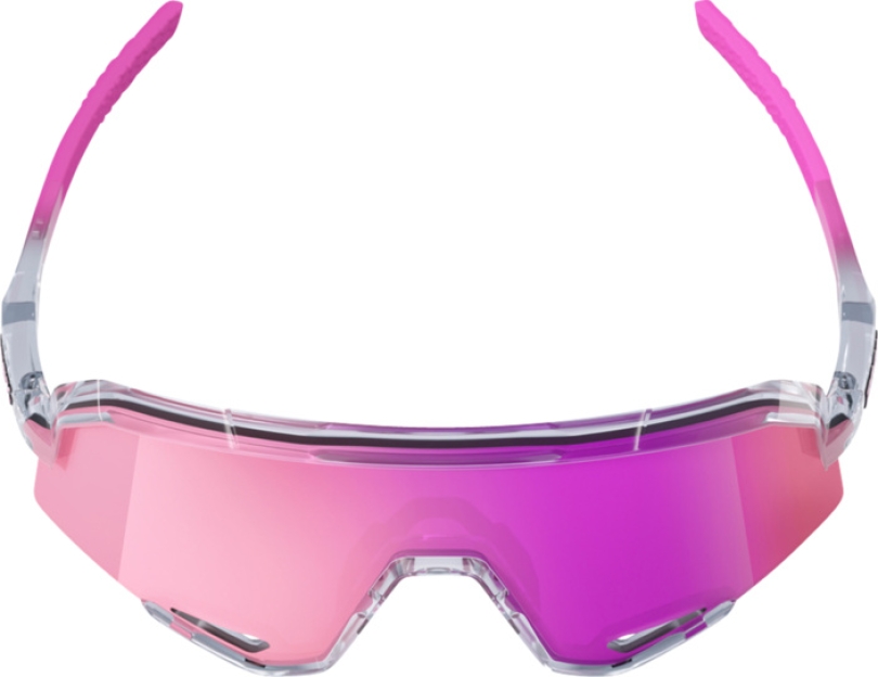 100% Slendale Polished Translucent Grey - Purple Multilayer Brille