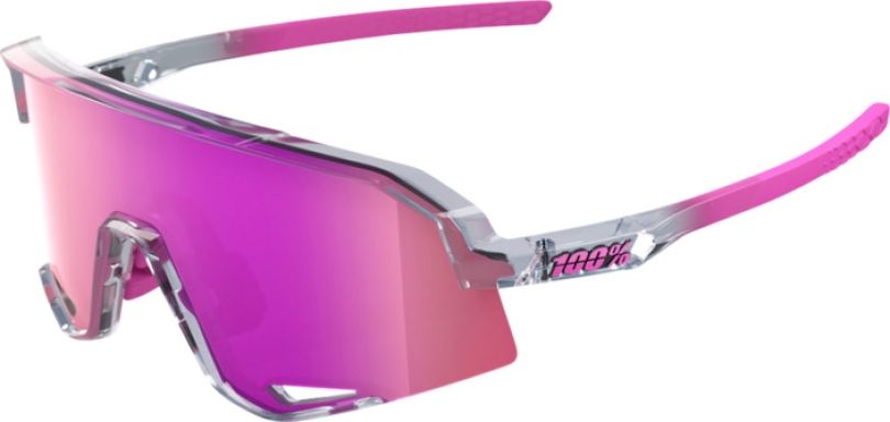 100% Slendale Polished Translucent Grey - Purple Multilayer Brille