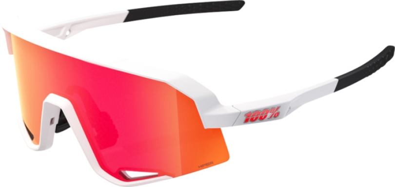 100% Slendale Soft tact White - HiPER Red Multilayer Mirror Brille