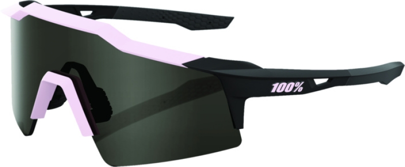 100% Speedcraft SL Soft Tact Desert Pink - Smoke Brille