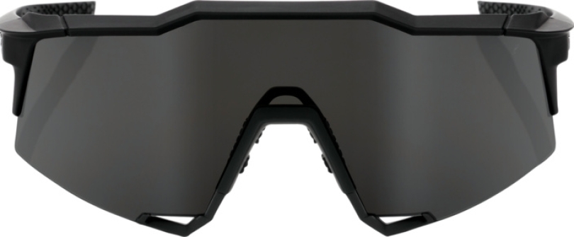 100% Speedcraft Tall Soft Tact Black - Smoke Brille