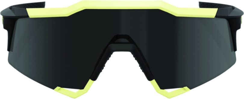 100% Speedcraft Tall Soft Tact Glow - Black Mirror Brille
