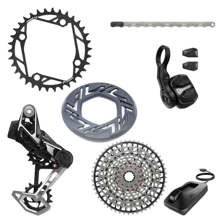 Sram XX Eagle AXS Transmission E-MTB 104 BCD 34 Zähne Groupset