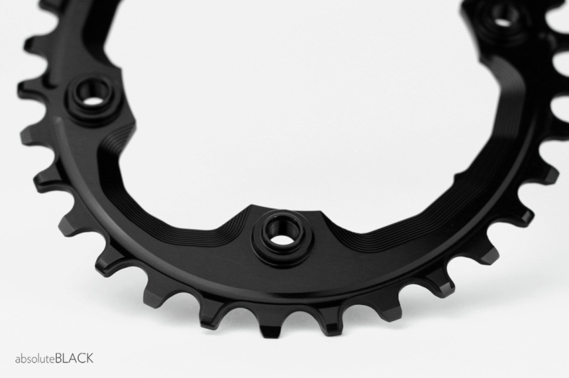 absolute Black Oval Shimano XTR M9000/9020 34 Zähne black Kettenblatt