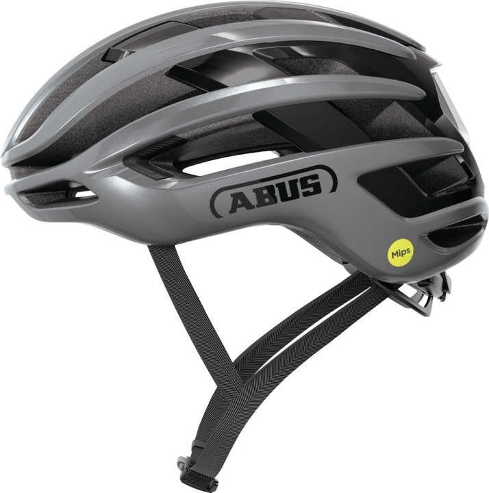 Abus AirBreaker 2.0 MIPS graphite silver L 57-61 cm Helm
