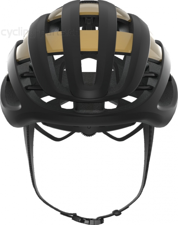 Abus AirBraker black gold M 52-58 cm Helm