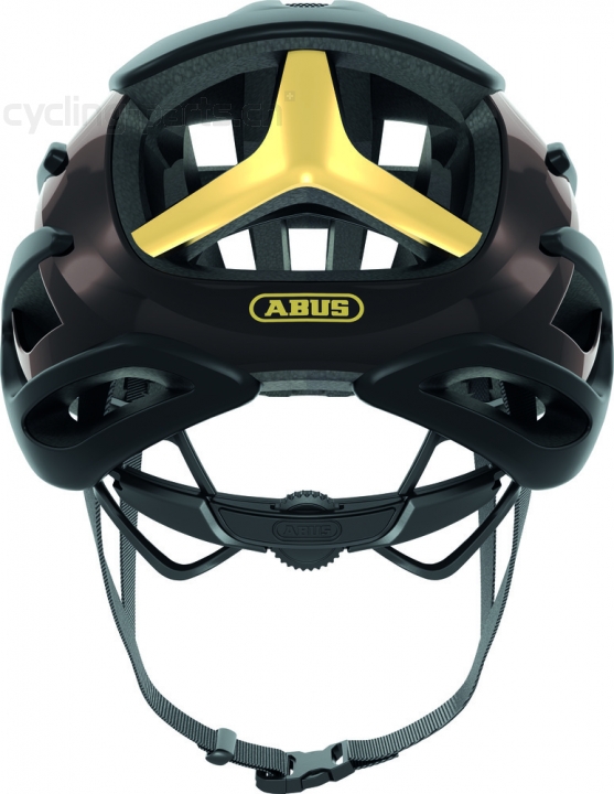 Abus AirBraker black gold L 59-61 cm Helm