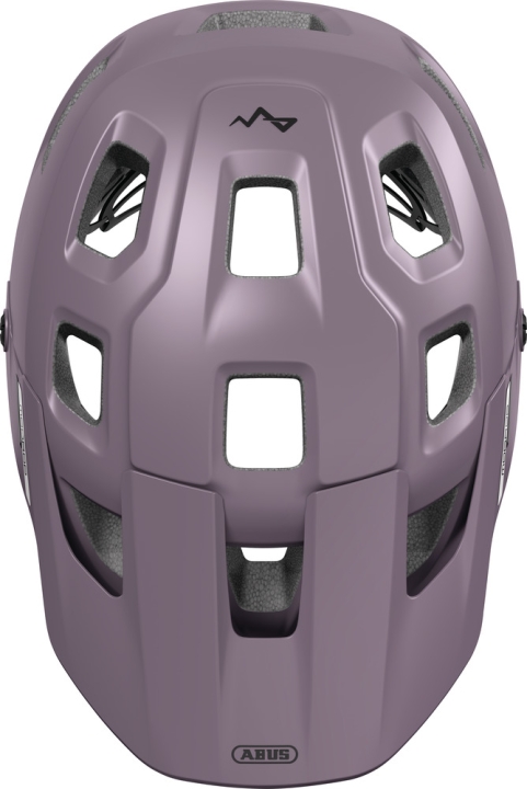 Abus MoDrop ash purple L 57-61 cm Helm