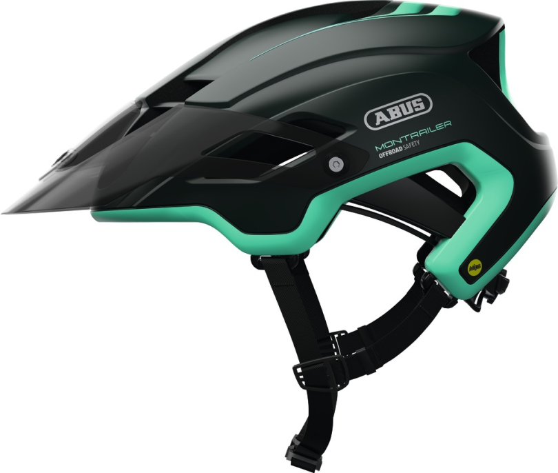 Abus MonTrailer MIPS smaragd green M 55 - 58 cm Helm