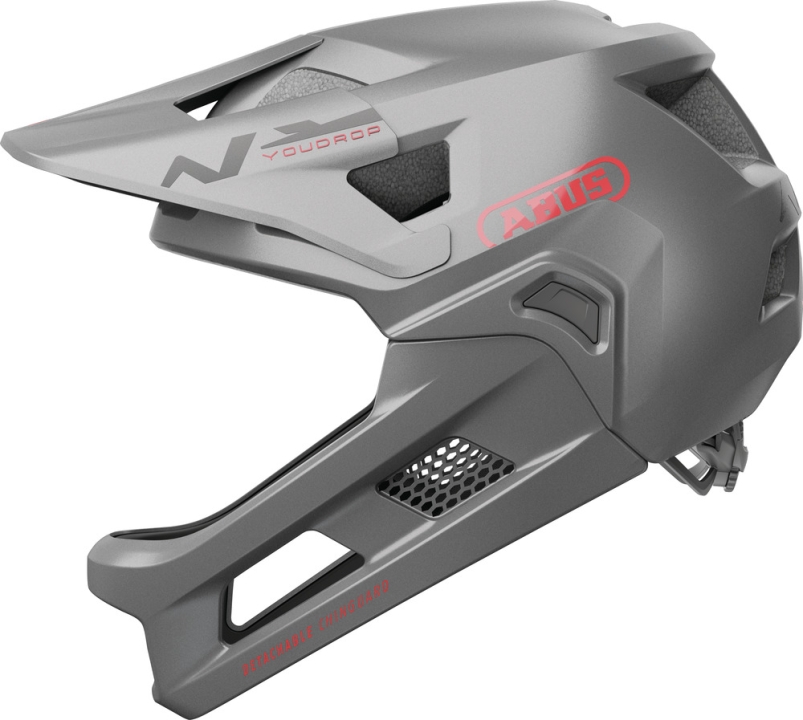 Abus YouDrop FF Ti silver S 48 - 55 cm Helm