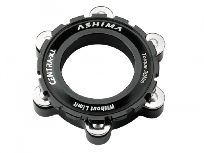 Ashima Centerlock Adapter schwarz für 15/20mm Steckachsen