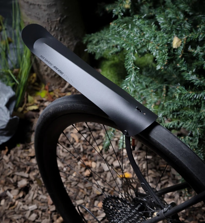 Ass Savers Win Wing 2 Gravel Stealth Spritzschutz