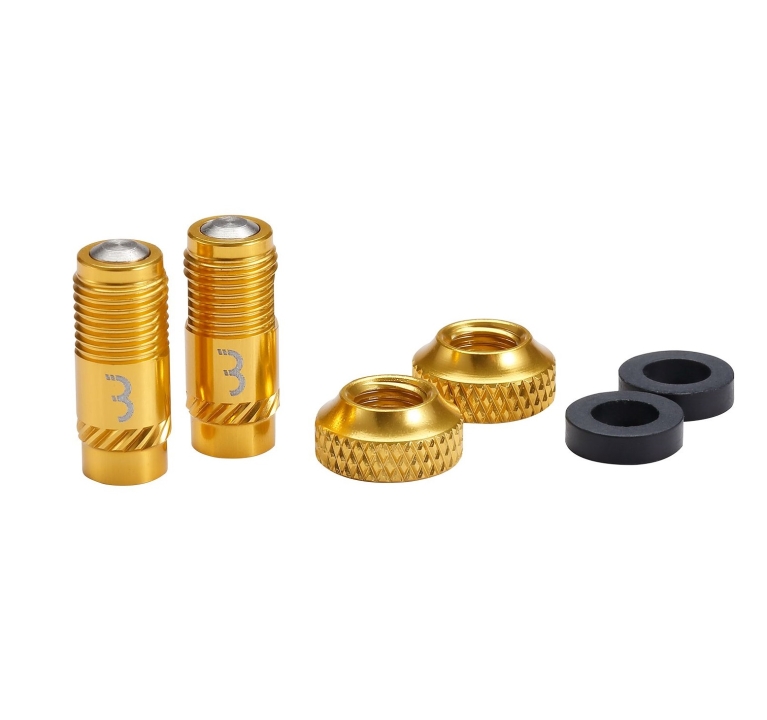 BBB Presta CoreCap gold Ventilkappen - Set